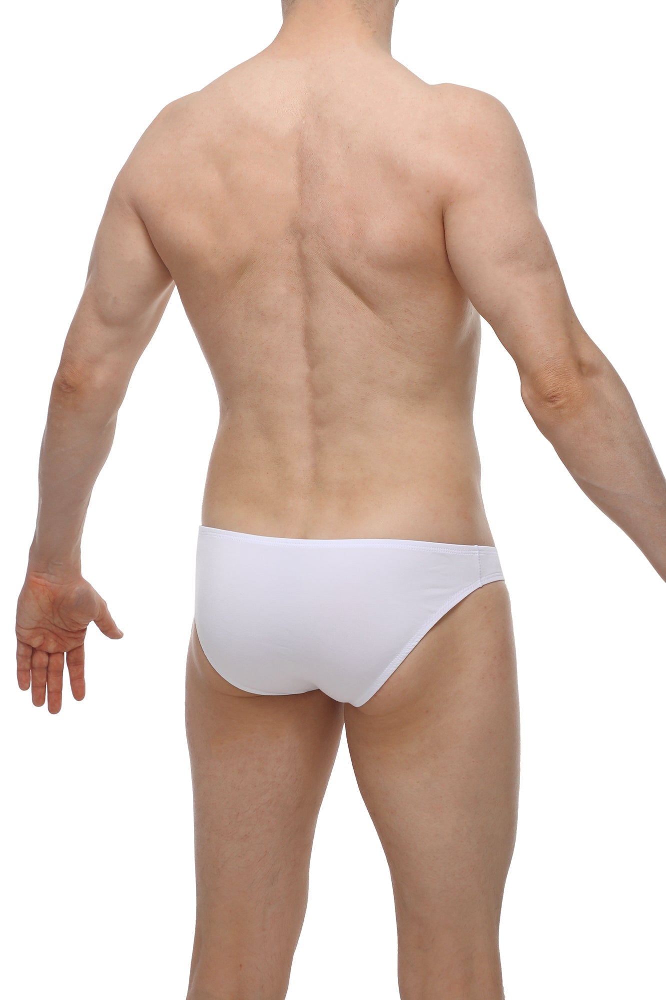 Bikini Colline Modal Blanc - PetitQ Underwear - Lingerie masculine sexy et sous-vêtements pour homme originaux