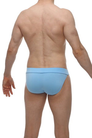 Bikini Linthes Bambou Bleu - PetitQ Underwear - Lingerie masculine sexy et sous-vêtements pour homme originaux