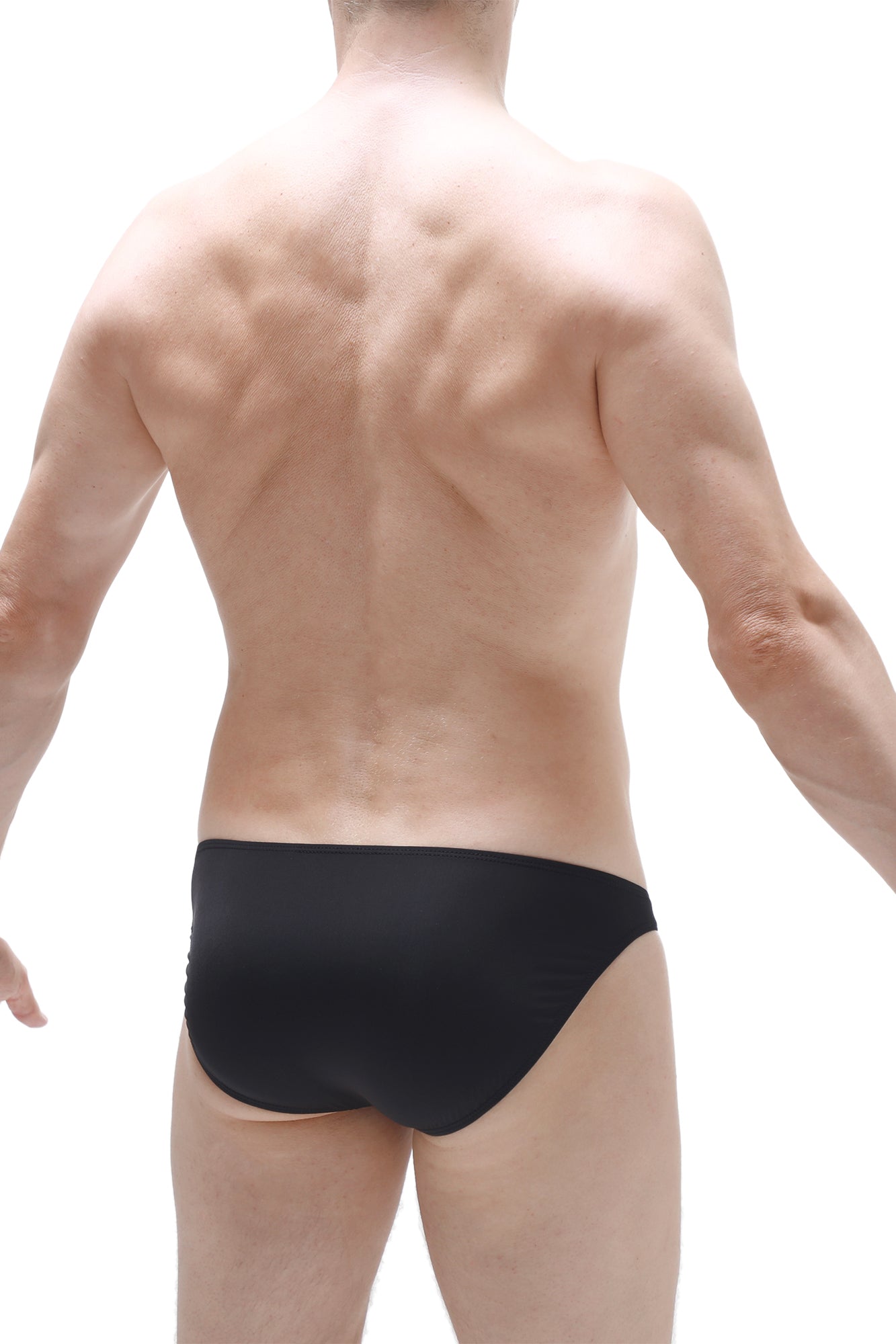 Menil Plum Black Briefs