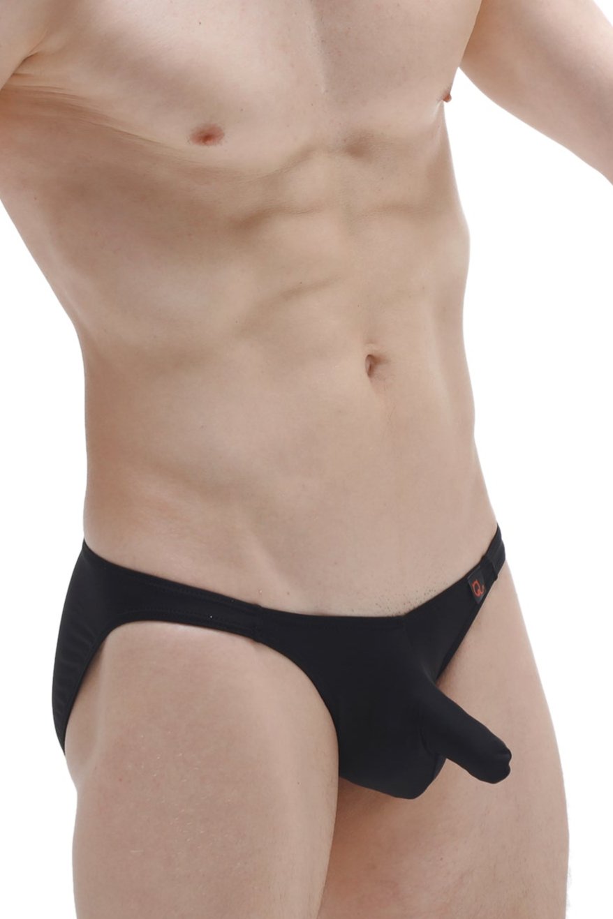 Menil Plum Black Briefs