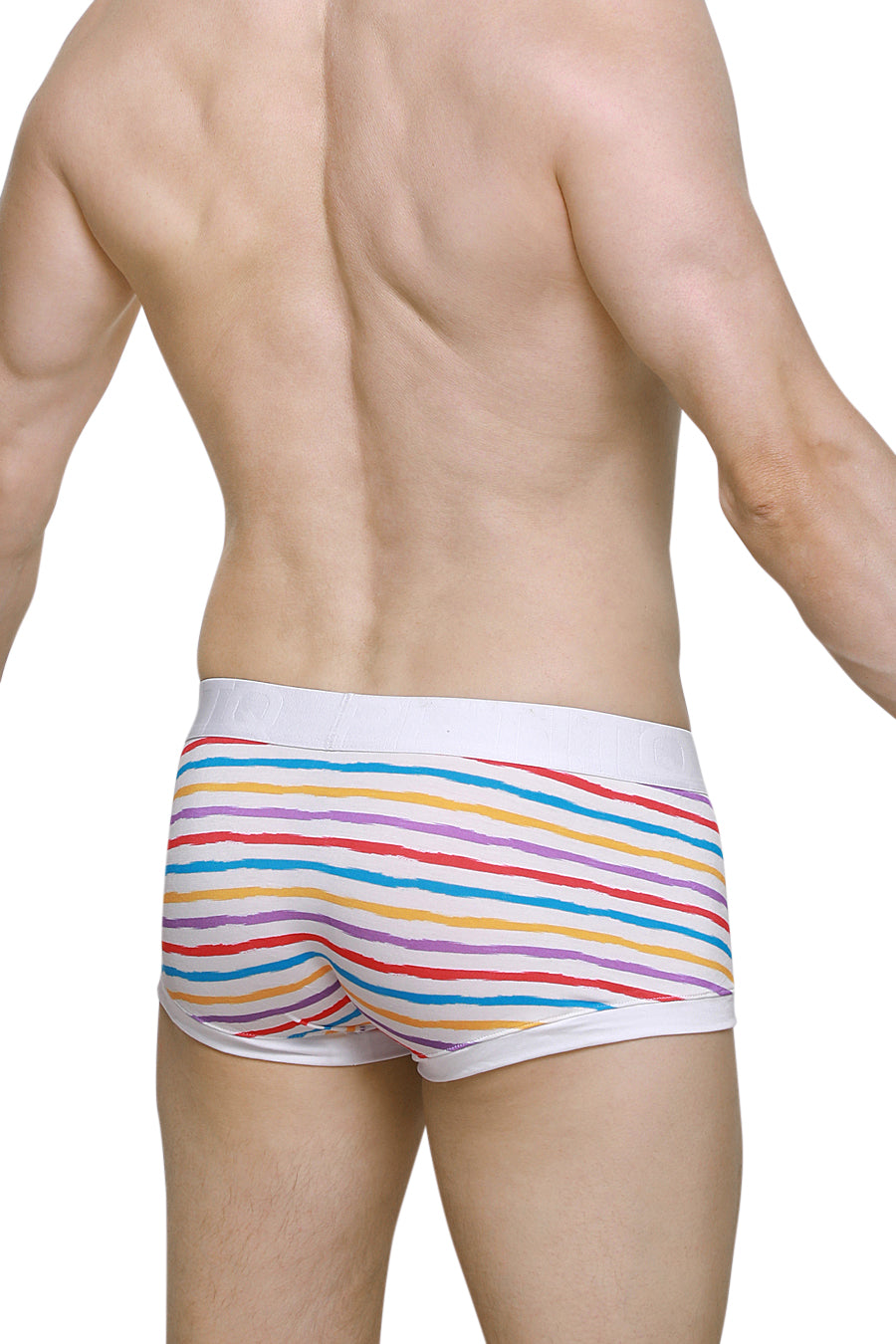 Boxer Chill Candy Stripes - PetitQ Underwear - Lingerie masculine sexy et sous-vêtements pour homme originaux