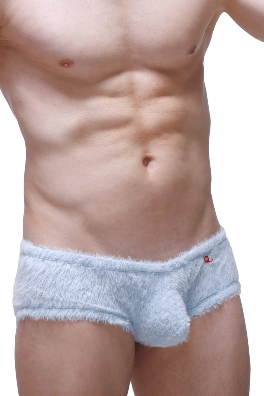 Blaue Yeti-Boxershorts