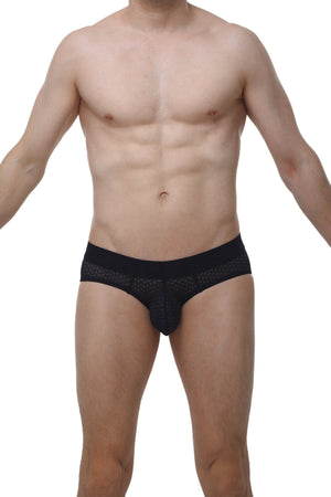 Slip Dome Macra Noir - PetitQ Underwear - Lingerie masculine sexy et sous-vêtements pour homme originaux