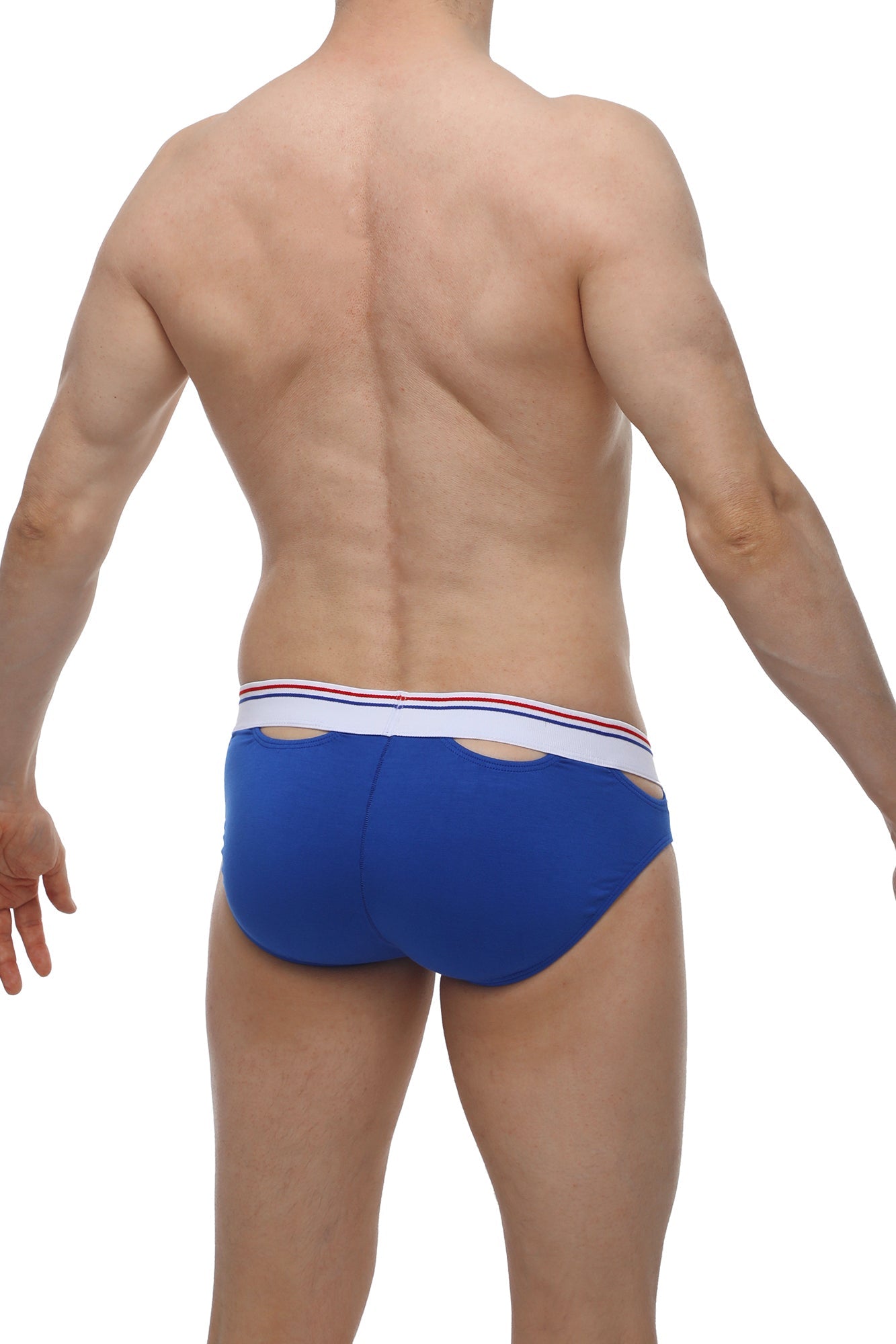 Slip Malans Bleu - PetitQ Underwear - Lingerie masculine sexy et sous-vêtements pour homme originaux