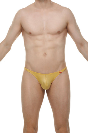 String Plellis Joe Gold - PetitQ Underwear - Lingerie masculine sexy et sous-vêtements pour homme originaux