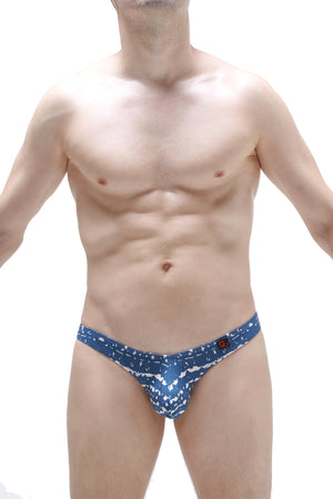 String Dome New Denim - PetitQ Underwear - Lingerie masculine sexy et sous-vêtements pour homme originaux