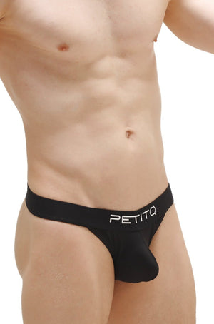 String Myriol Noir - PetitQ Underwear - Lingerie masculine sexy et sous-vêtements pour homme originaux