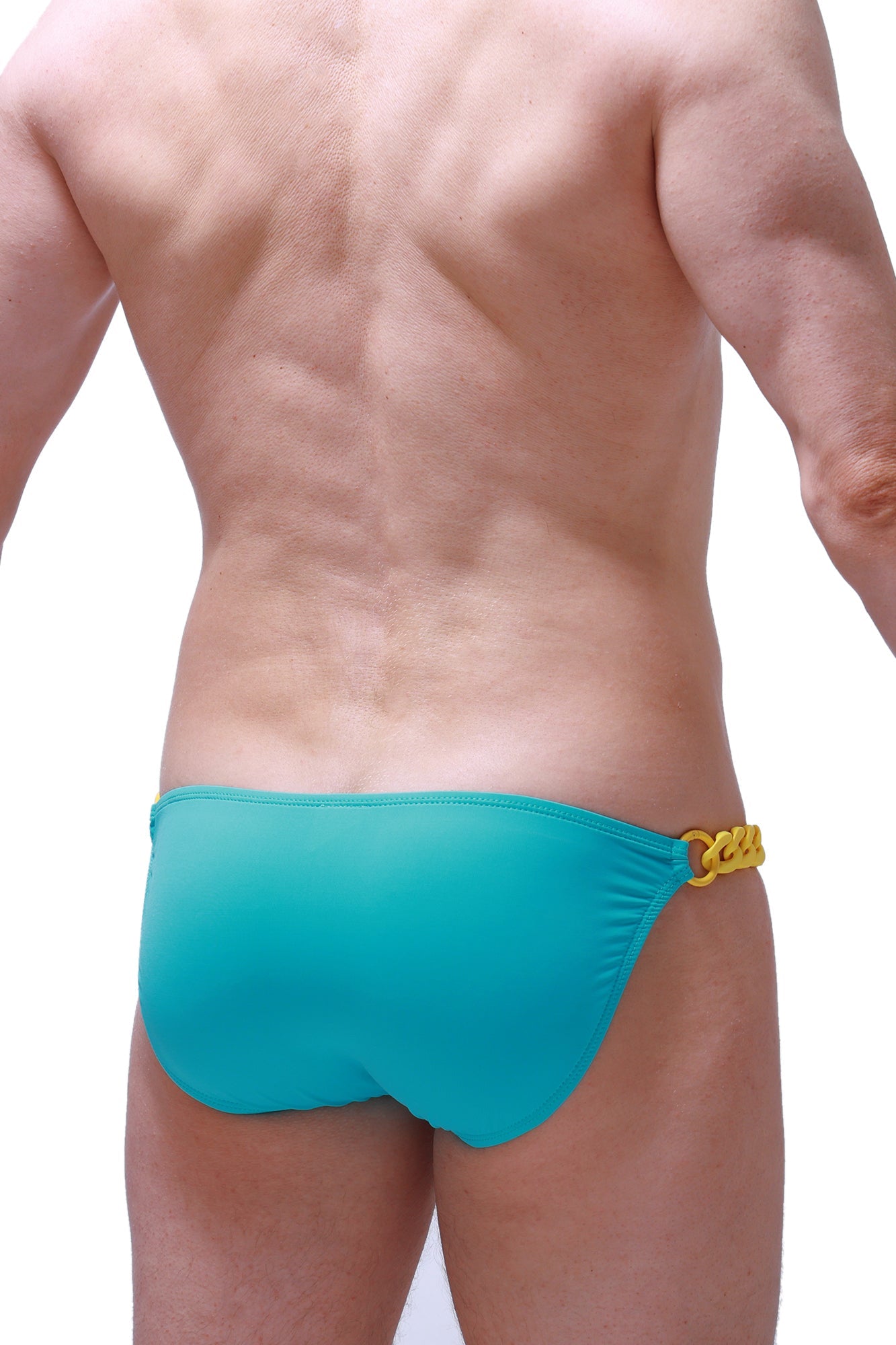 Grüne Bikini-Ketten