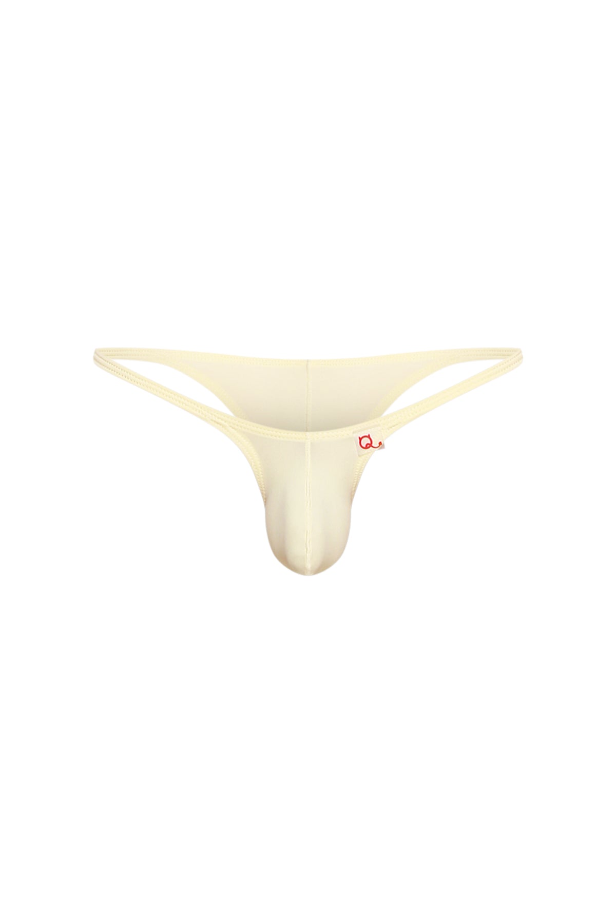 Bikini Plellis Custard - PetitQ Underwear - Lingerie masculine sexy et sous-vêtements pour homme originaux