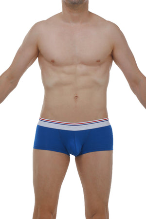 Boxer Push-Up Bleu - PetitQ Underwear - Lingerie masculine sexy et sous-vêtements pour homme originaux