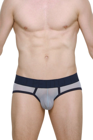 Slip Aurol Net Fog - PetitQ Underwear - Lingerie masculine sexy et sous-vêtements pour homme originaux