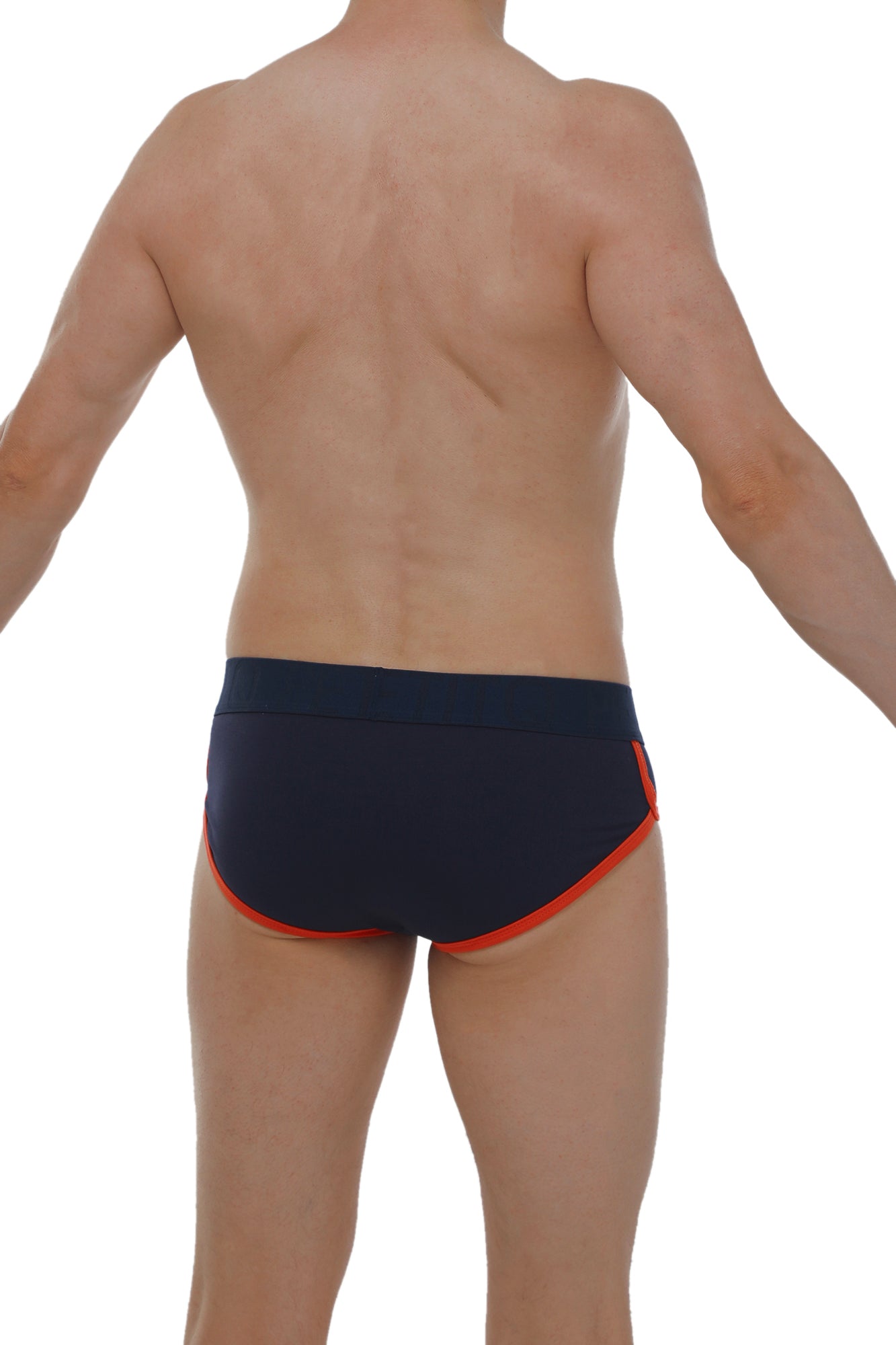 Retro Modal Navy Briefs