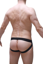 Jockstrap Cockring Bleu de Prusse