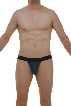 Jockstrap Prussian Bleu - PetitQ Underwear - Lingerie masculine sexy et sous-vêtements pour homme originaux