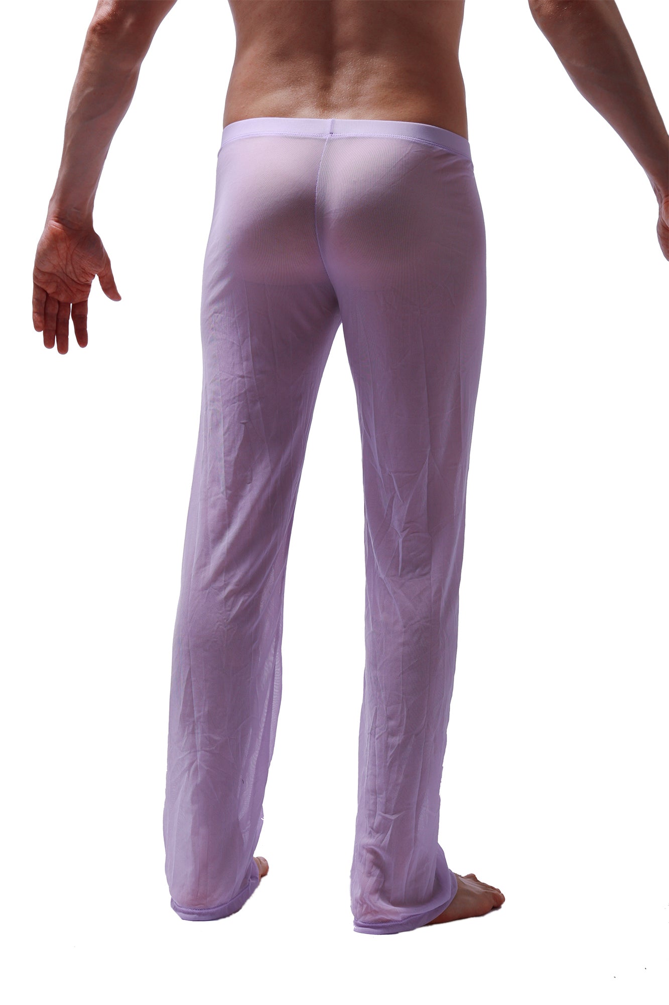 Pantalon Transparent Lilas