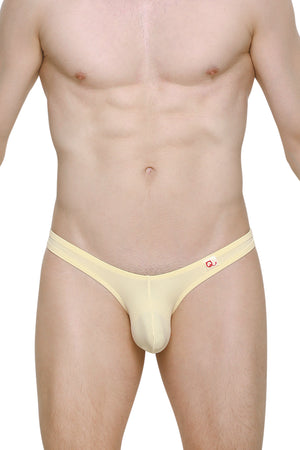 String Dome Custard - PetitQ Underwear - Lingerie masculine sexy et sous-vêtements pour homme originaux
