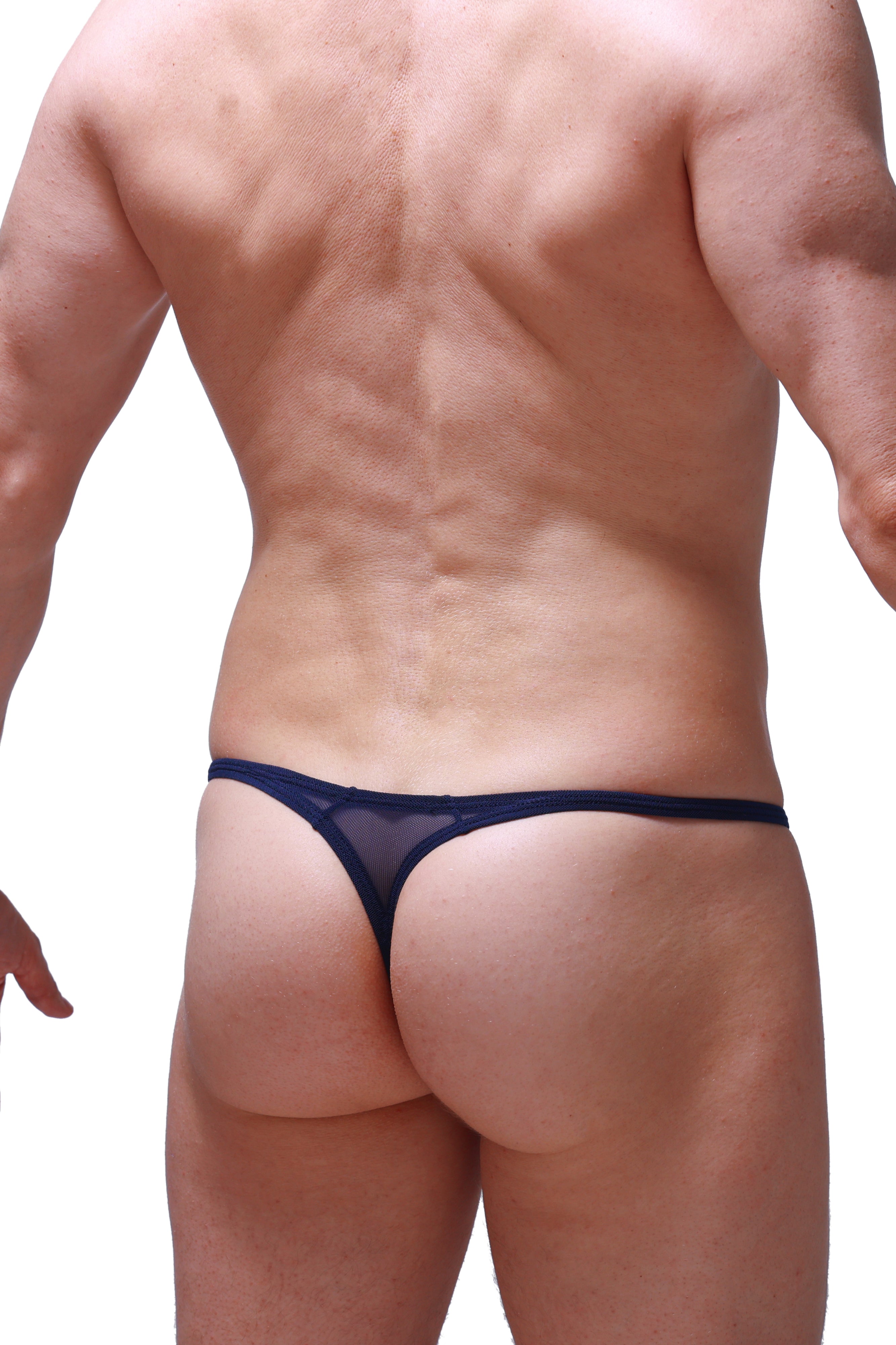 Plellis-Netz, blaue Schnur