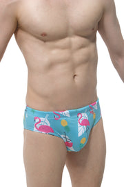 Slip de Bain RembourrŽ Pina Colada - PetitQ Underwear