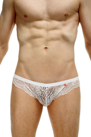 Bikini Tregunc Dentelle Blanc