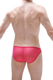 Bikini Ouvert Net Fuchsia