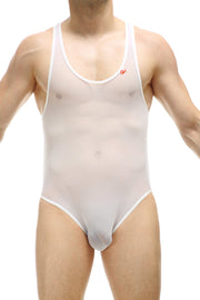 Bodyjockstrap Perruel Net Blanc