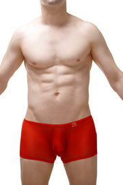 Boxer Ouvert Net Rouge