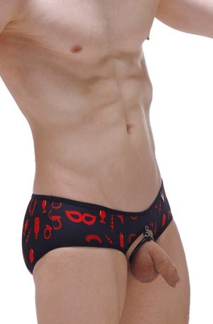 Slip Hole Cockring Boudoir - PetitQ Underwear - Lingerie masculine sexy et sous-vêtements pour homme originaux