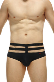 Jockstrap Bassan RecyclŽ Nylon Noir