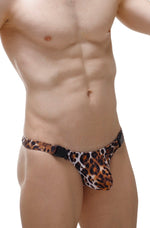 String de Bain Clip Leopard