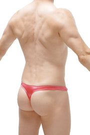 Chill-Tanga aus Satin in Rosa