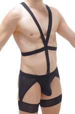 Mece Harness Tanga Schwarz